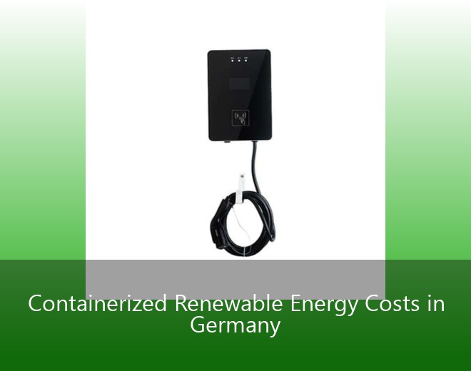 Containerized Renewable Energy Costs in Germany